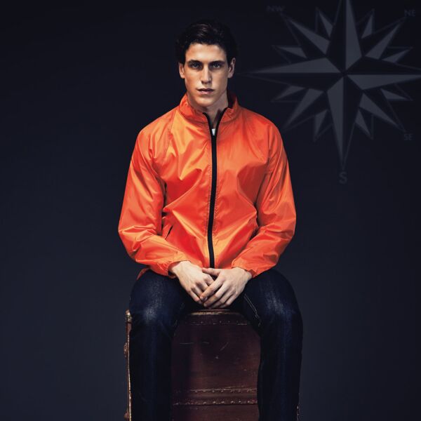 Contrast lightweight jacket Thumbnail